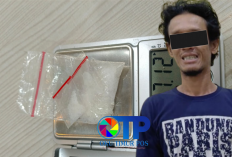 Bisnis Haram Buruh Harian, Terciduk Polisi Bersama Timbangan Digital dan Paket Sabu Siap Edar