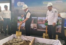 Resmikan Pembangunan Overpass Batubara di Musi Banyuasin