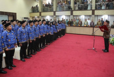Lantik 101 CPNS Pemprov Sumsel, Tekankan Pelayanan dan Tanggung Jawab Atas Amanah 