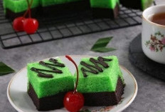Resep Kue Brownies Kukus Pandan yang Cantik
