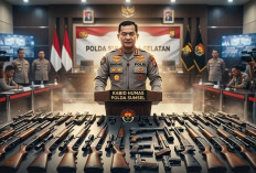 Operasi Senpi Musi 2026, Polda Sumsel Amankan Ratusan Senjata Api Ilegal
