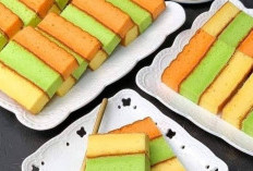 Resep Lapis Kombinasi 3 warna, Cantik Menggugah Selera Makan