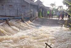 Jembatan Putus Akibat Banjir di Prabumulih Bakal Dibangun