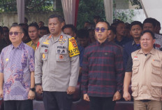 Hadiri Simulasi Pemungutan dan Perhitungan Suara di KPU, Ini pesan Pjs. Bupati OKU Timur