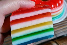 Resep Puding Rainbow yang Cantik dengan Warna Menggoda