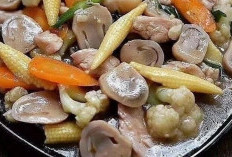 Resep Ayam cah Jamur, Nikmat Terasa Dilidah Cocok Hidangan Makan Keluarga