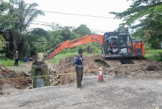 Pemkab OKU Percepat Pemasangan Box Culvert