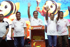 Muba Siap Jadi Tuan Rumah, Wagub Cik Ujang Resmikan Logo Porprov & Peparprov 2025 