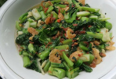 Tahapan Bikin Cah Sawi Manis yang Gurih, Makanan Sederhana yang Cocok Untuk Tanggal Tua