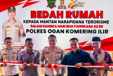 Polres OKI Hadirkan Rumah Layak Huni untuk Mantan Napiter