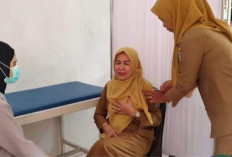 Tenaga Kesehatan di Muaradua Jalani Vaksinasi MR, Cegah Penyebaran Campak dan Rubella