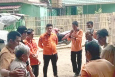 Terus Diguyur Hujan, BPBD OKU Pantau Potensi Sungai Meluap