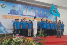 Pelantikan KNPI OKU Selatan, Ganda Pramana Ajak Pemuda Bersatu