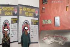 Bong dan Enam Paket Sabu Diamankan, Dua Tersangka Bertetangga Dibekuk