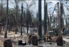 Tim Gabungan Polda Sumsel Selidiki Kebakaran 11 Sumur Minyak Ilegal di Musi Banyuasin