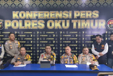 Polres OKU Timur Tangkap Kades Sidodadi di Lombok Tengah