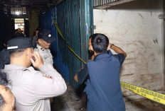 Enam Kios Pasar Atas Dipasanga Garis Polisi