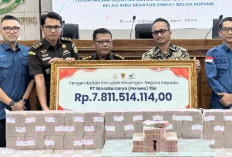 Korupsi Tol Terbanggi Besar - Pematang Panggang - Kayu Agung, Kejati Lampung Eksekusi Uang Rp7,8 Miliar
