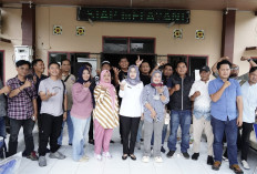 Diskominfo OKU Timur Kompak Halal Bi Halal Bersama Wartawan 