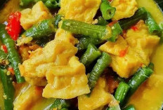 Resep Lengkap Sayur lodeh Kacang Panjang dan Tahu, Kuahnya Terasa Nikmat