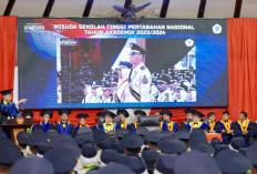 Wisuda 702 Taruna Sekolah Tinggi Pertanahan Nasional, AHY: Jangan Pernah Berhenti Belajar