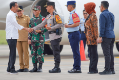 Forkopimda dan Kapolda Sumsel sambut Presiden Joko Widodo di Palembang