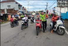 Satlantas Polres OKU Selatan Gelar Operasi Gabungan