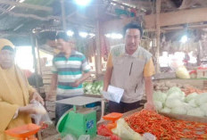 Cenderung Stabil, Pemkab OKU Setabil Rutin Pantau Pasar
