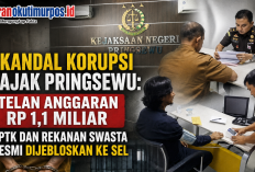 Skandal Korupsi Pajak Pringsewu: Telan Anggaran Rp 1,1 Miliar, PPTK dan Rekanan Swasta Dijebloskan ke Sel