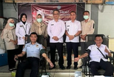 Donor Darah Lapas Martapura, Wujud Kepedulian Dalam Rangkaian Hari Bhakti Pemasyarakatan ke-61