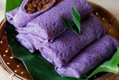 Langkah Mudah Membuat Kue Dadar Gulung Ubi Ungu, Kreasi Hidangan Tradisional Keluarga