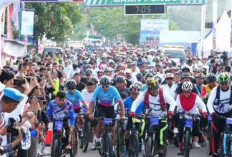 Ribuan Goweser Ramaikan Sriwijaya Ranau Gran Fondo 2025
