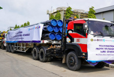 Percepat Konektivitas Gas Bumi Sumatera, Pengiriman Pipa Perdana Proyek Transmisi Gas Dusem