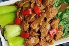 Resep Lengkap Pakcoy Siram Daging, Kuahnya Terasa Nikmat