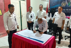 Komitmen Berantas Narkoba, Lapas Martapura Penandatanganan Secara Virtual 
