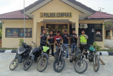 Polsek Cempaka Bongkar Sindikat Curanmor di 6 Titik