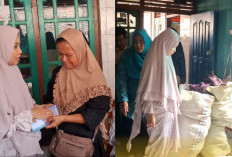 Turut Berduka, dr. Sheila Berikan Bantuan Keluarga Korban Kebakaran di Gumawang