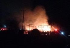 Rumah Warga di OKU Hangus Terbakar