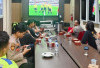 Sukseskan Cooling System, Polres OKU Timur Gelar Nobar Piala Dunia Argentina vs Austria