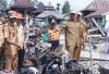 Sampaikan Duka, Wabup OKU Selatan Tinjau Lokasi Kebakaran 