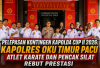 Pelepasan Kontingen Kapolda Cup II 2026: Kapolres OKU Timur Pacu Atlet Karate dan Pencak Silat Rebut Prestasi