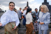 Kementerian Pariwisata Dampingi Ibu Negara Brigitte Macron dalam Program di Manohara dan Candi Borobudur 
