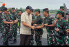 Menhan RI Bersama Panglima TNI Pimpin Latihan Puncak Latgabma SGS 2025