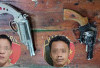 Amankan 2 Pelaku Membawa 2 Senpi Rakitan