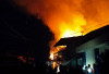 10 Rumah Ludes Terbakar di Muaradua OKU Selatan Terpaksa Ngungsi