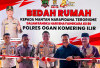Polres OKI Hadirkan Rumah Layak Huni untuk Mantan Napiter