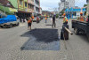 Respons Cepat Abusama, Jalan Pusat Kota Muaradua Mulai Diperbaiki